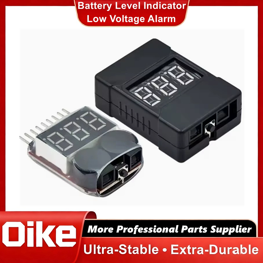 Drone Battery Voltage Checker - Oike 1-8S 2IN1 Lipo Pil Voltaj