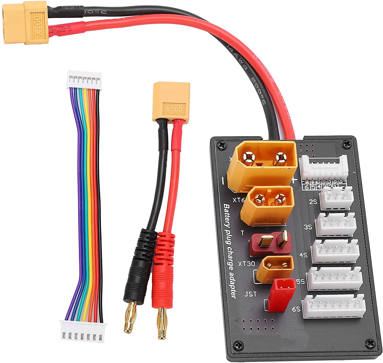 Drone Battery Parallel Board - XT90 XT30 JST T Konektörü XT60