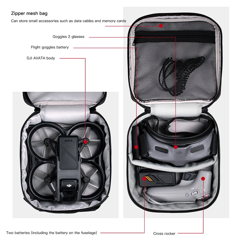 Taşınabilir Kılıf Çift Katmanl - Drone Battery Case incelemesi ve fiyatı